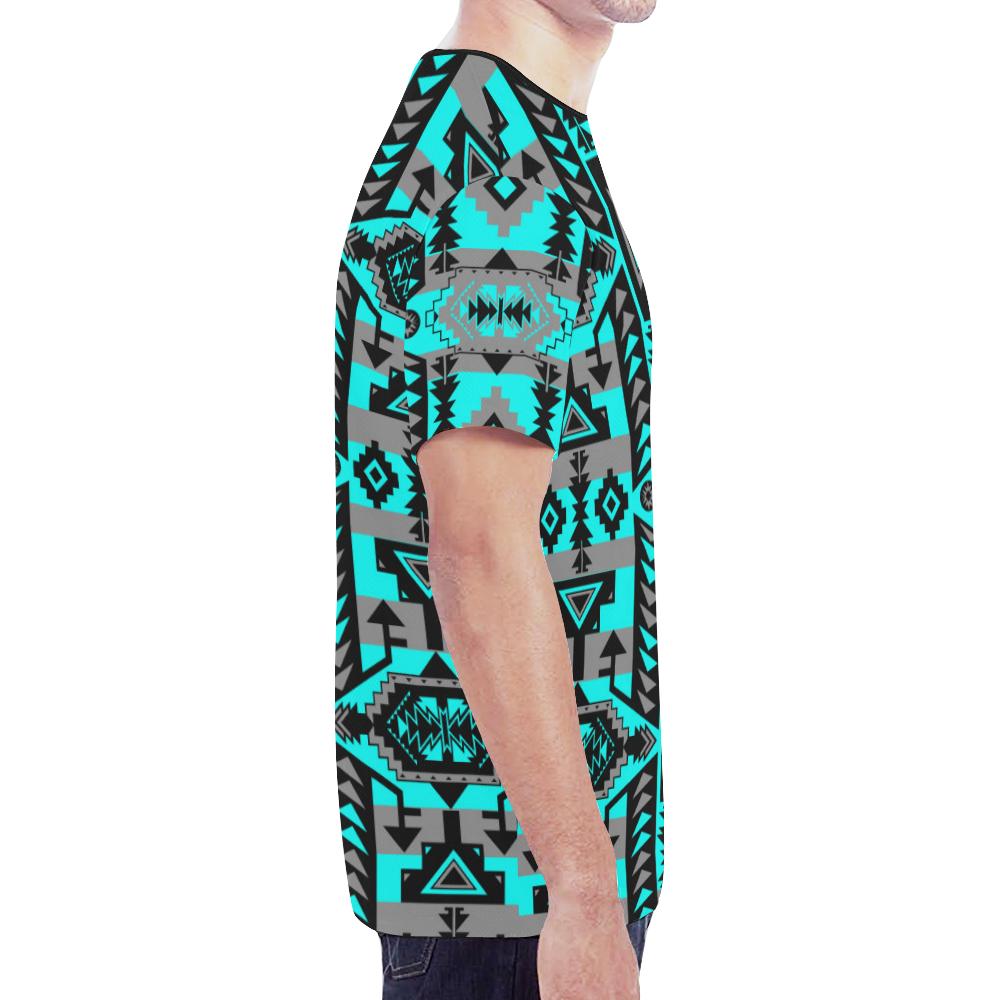 Chiefs Mountain Sky New All Over Print T-shirt for Men/Large Size (Model T45) New All Over Print T-shirt for Men/Large (T45) e-joyer