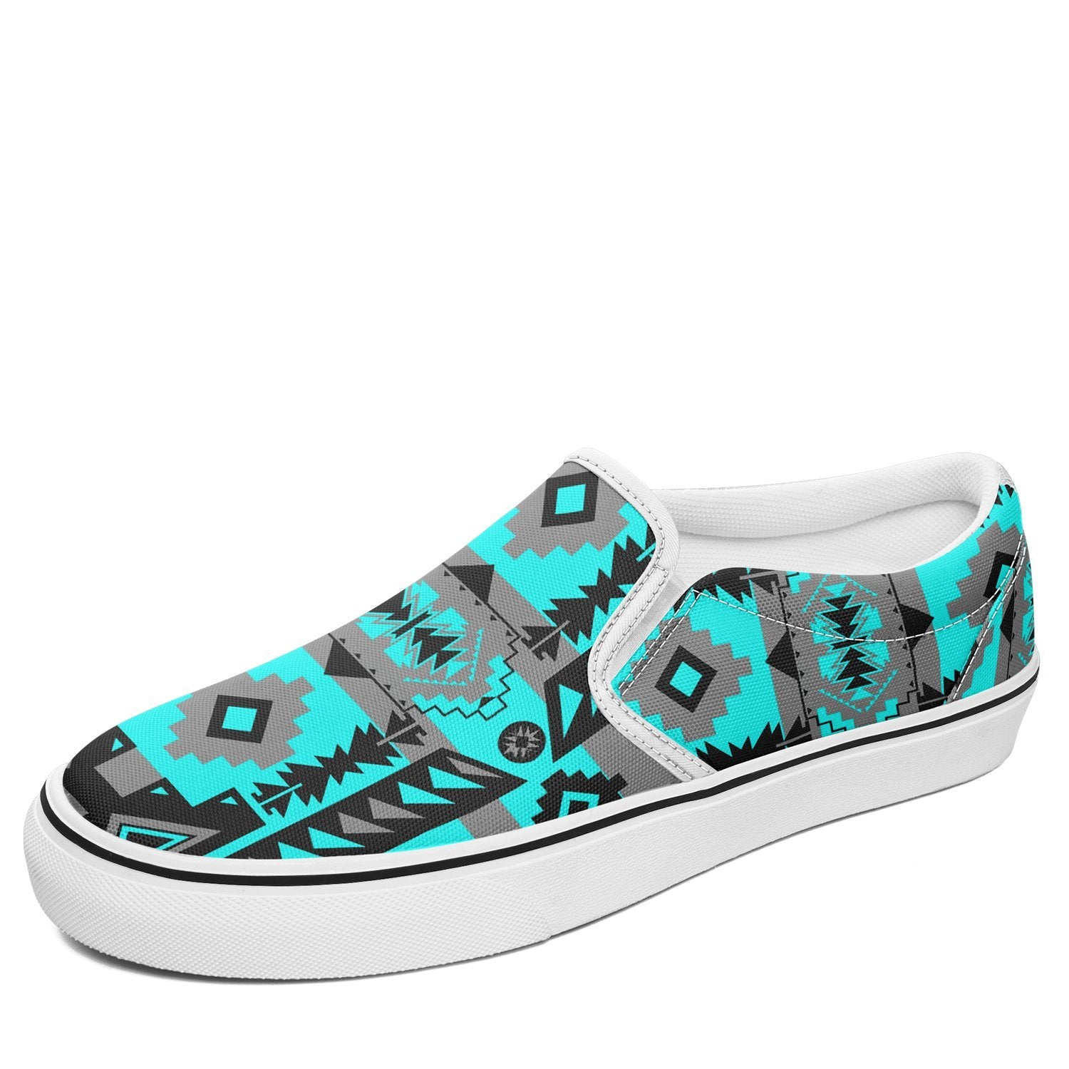 Chiefs Mountain Sky Otoyimm Canvas Slip On Shoes 49 Dzine