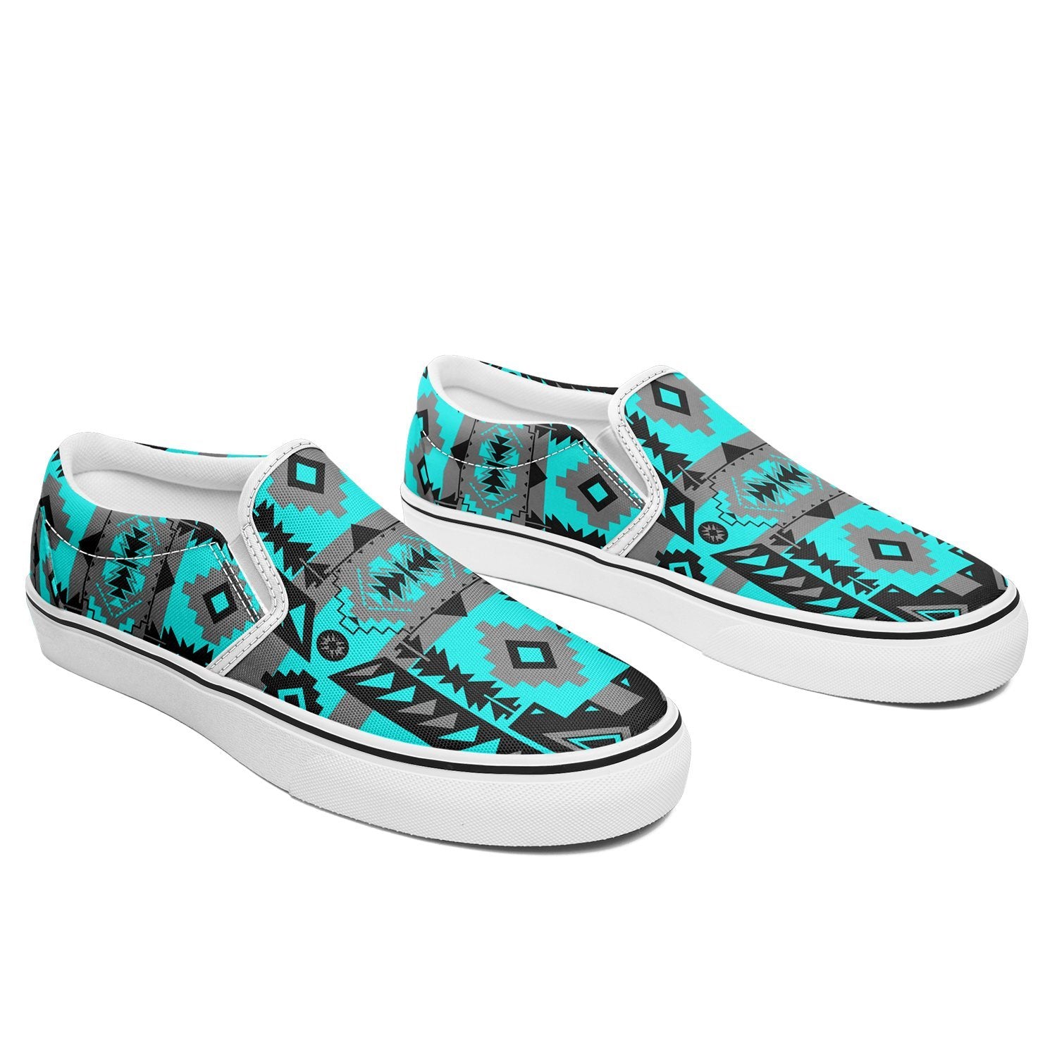 Chiefs Mountain Sky Otoyimm Canvas Slip On Shoes 49 Dzine