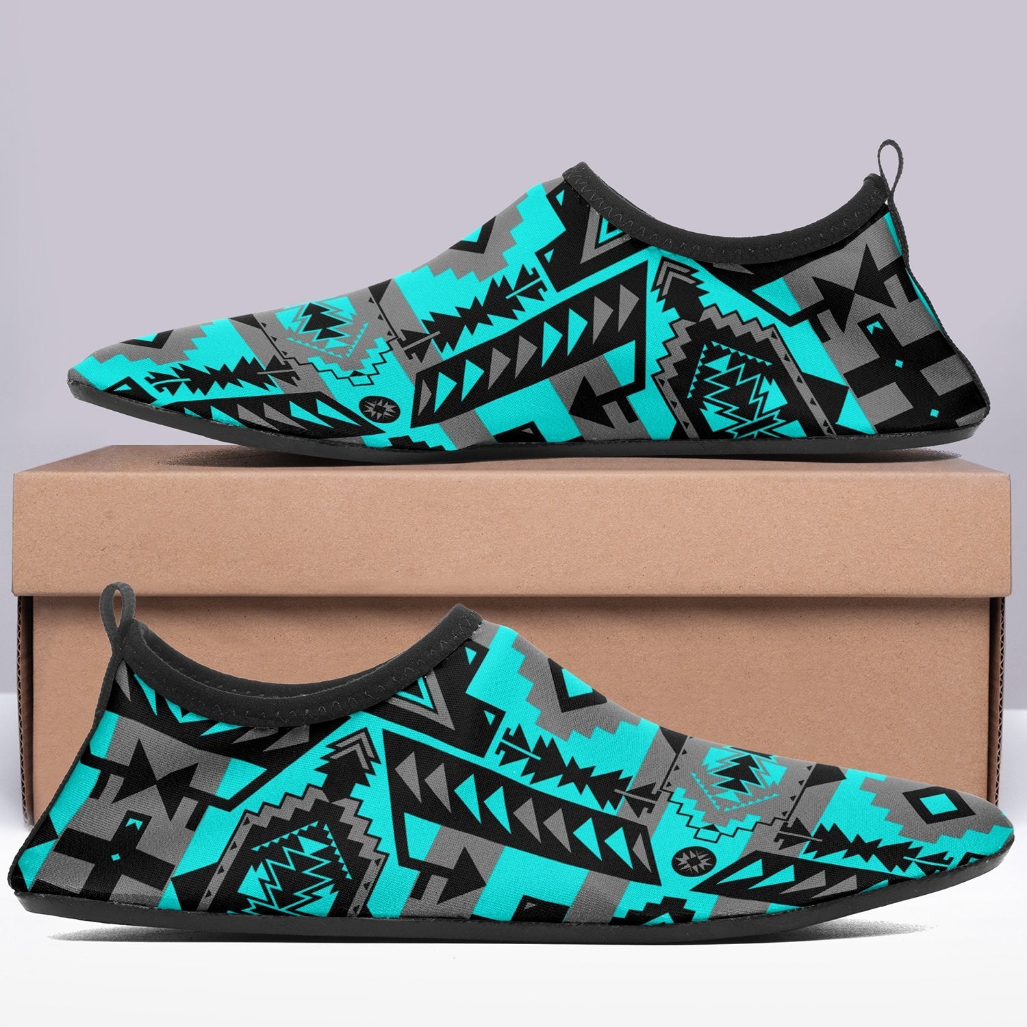 Chiefs Mountain Sky Sockamoccs Slip On Shoes 49 Dzine