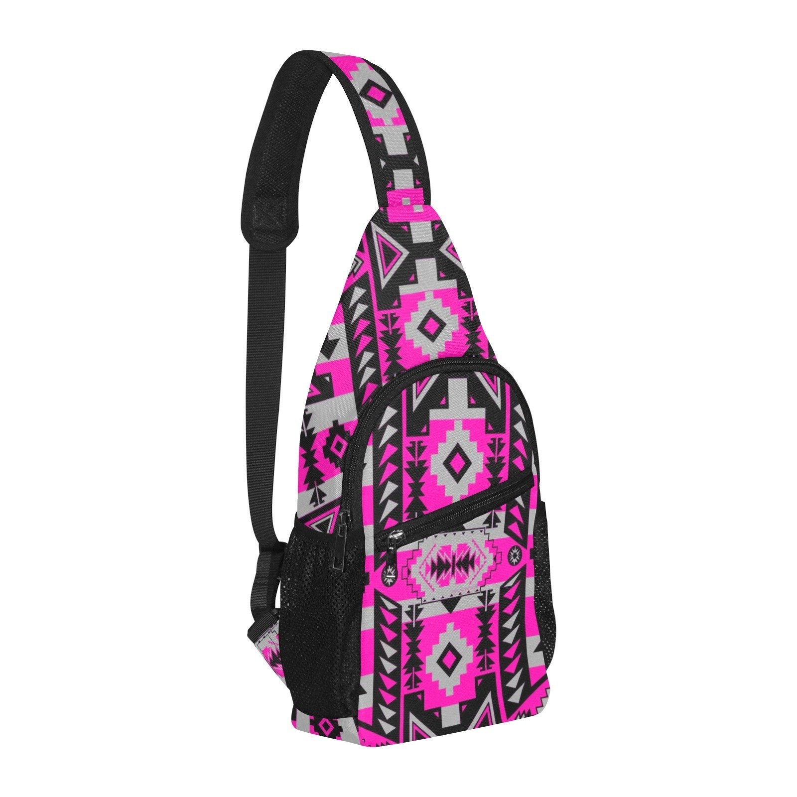 Chiefs Mountain Stunning Sunset All Over Print Chest Bag (Model 1719) All Over Print Chest Bag (1719) e-joyer