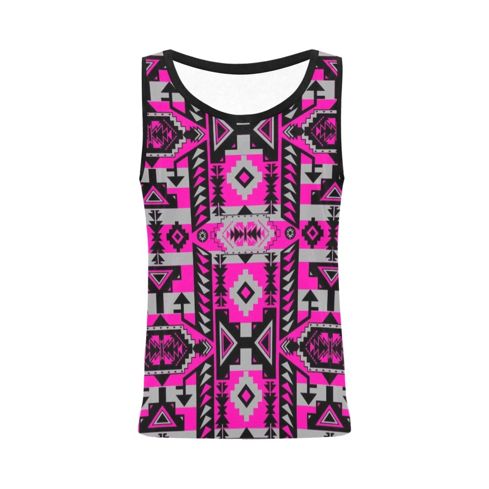 Chiefs Mountain Stunning Sunset All Over Print Tank Top for Women (Model T43) All Over Print Tank Top for Women (T43) e-joyer