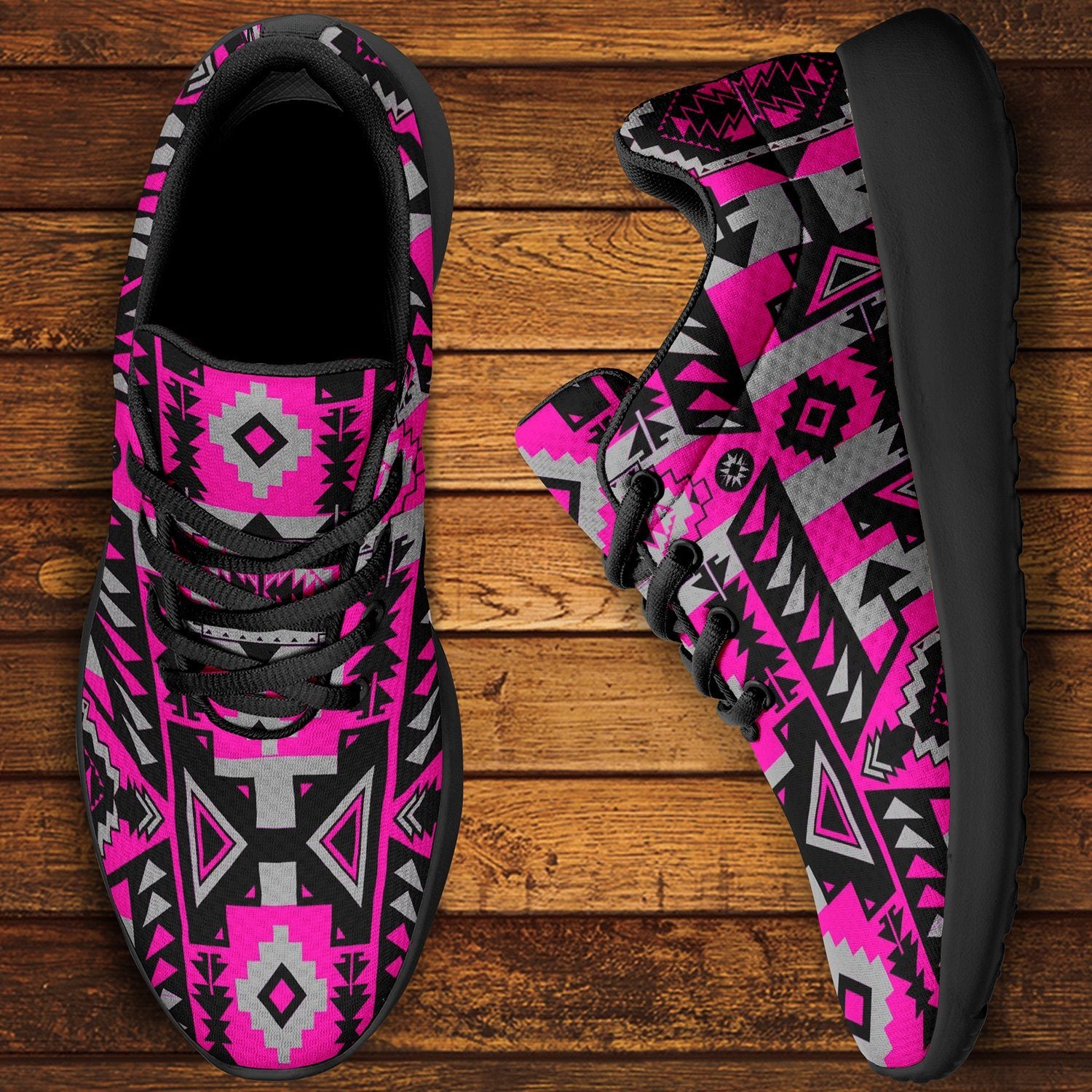 Chiefs Mountain Stunning Sunset Ikkaayi Sport Sneakers 49 Dzine