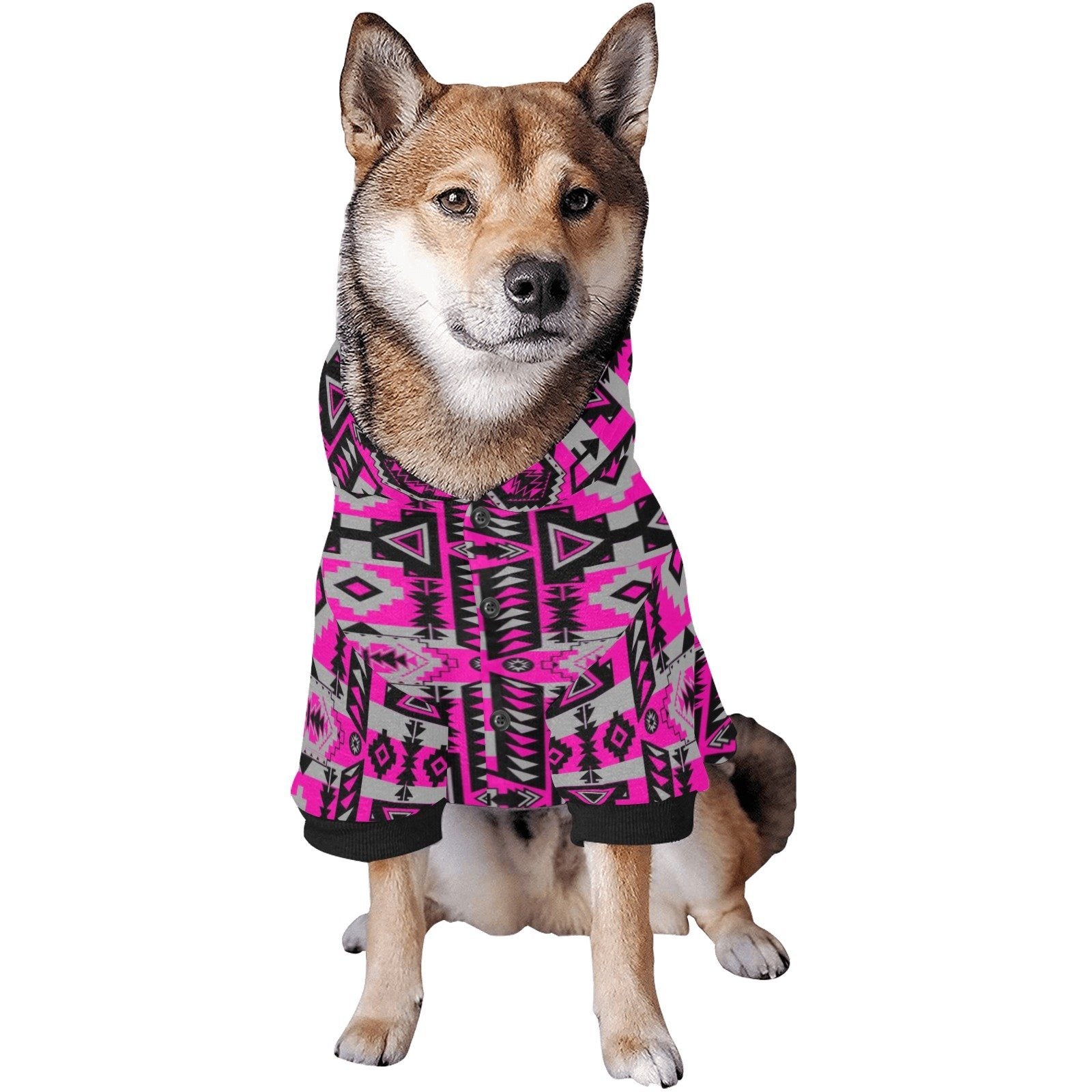 Chiefs Mountain Stunning Sunset Pet Dog Hoodie Pet Dog Hoodie e-joyer