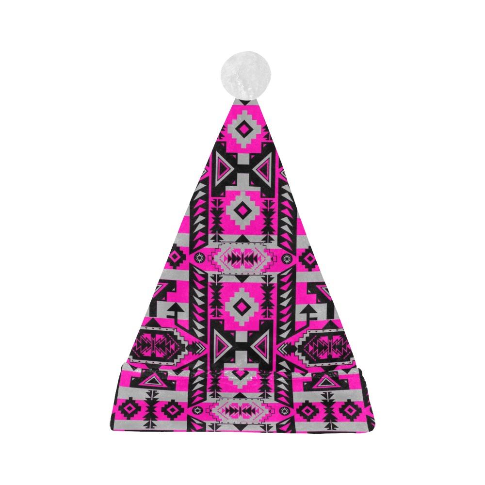Chiefs Mountain Stunning Sunset Santa Hat Santa Hat e-joyer