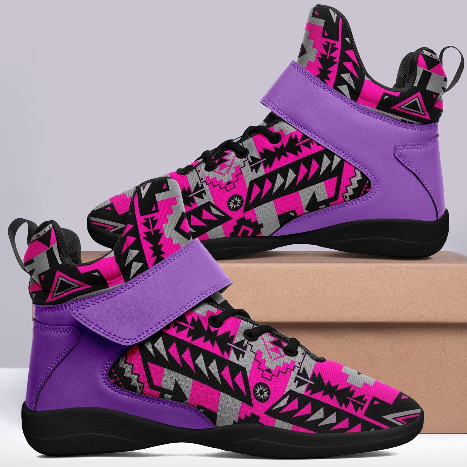 Chiefs Mountain Sunset Ipottaa Basketball / Sport High Top Shoes 49 Dzine