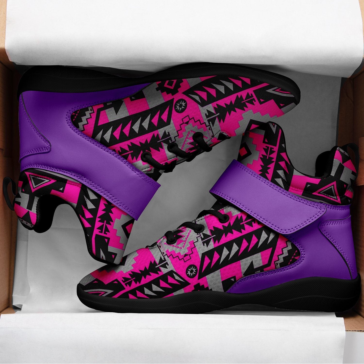 Chiefs Mountain Sunset Ipottaa Basketball / Sport High Top Shoes 49 Dzine