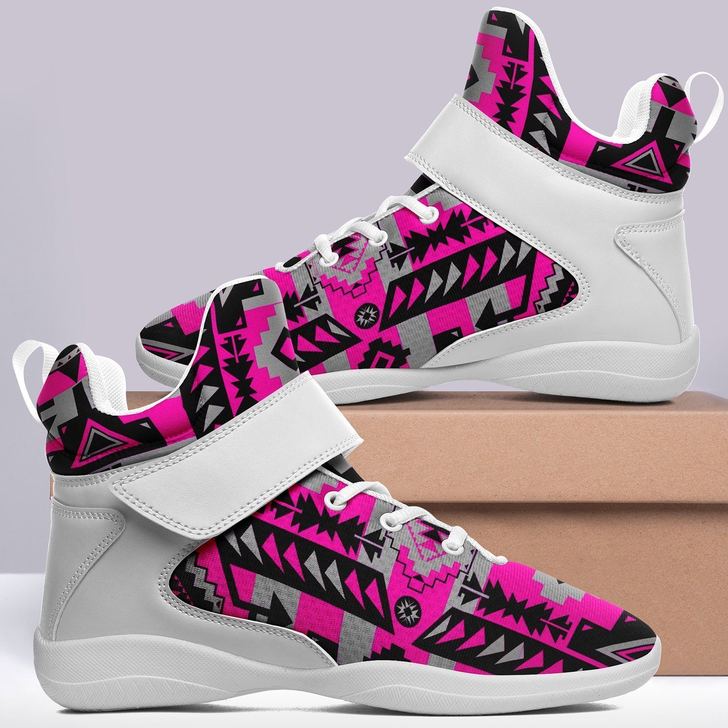 Chiefs Mountain Sunset Kid's Ipottaa Basketball / Sport High Top Shoes 49 Dzine