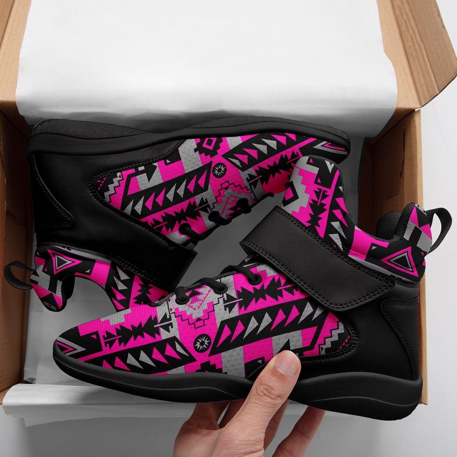 Chiefs Mountain Sunset Kid's Ipottaa Basketball / Sport High Top Shoes 49 Dzine