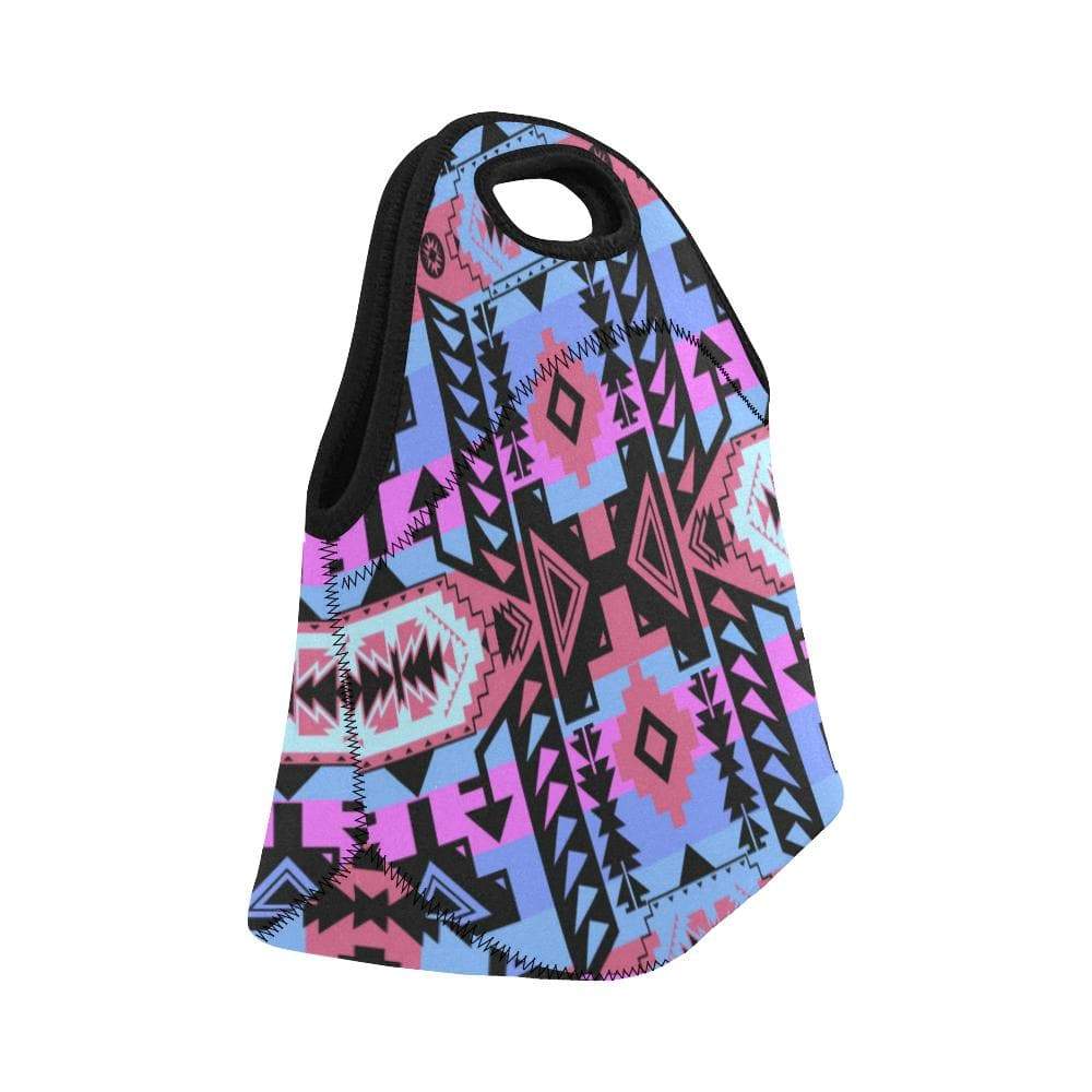 Chiefs Mountain Sunset Neoprene Lunch Bag/Small (Model 1669) Neoprene Lunch Bag/Small (1669) e-joyer