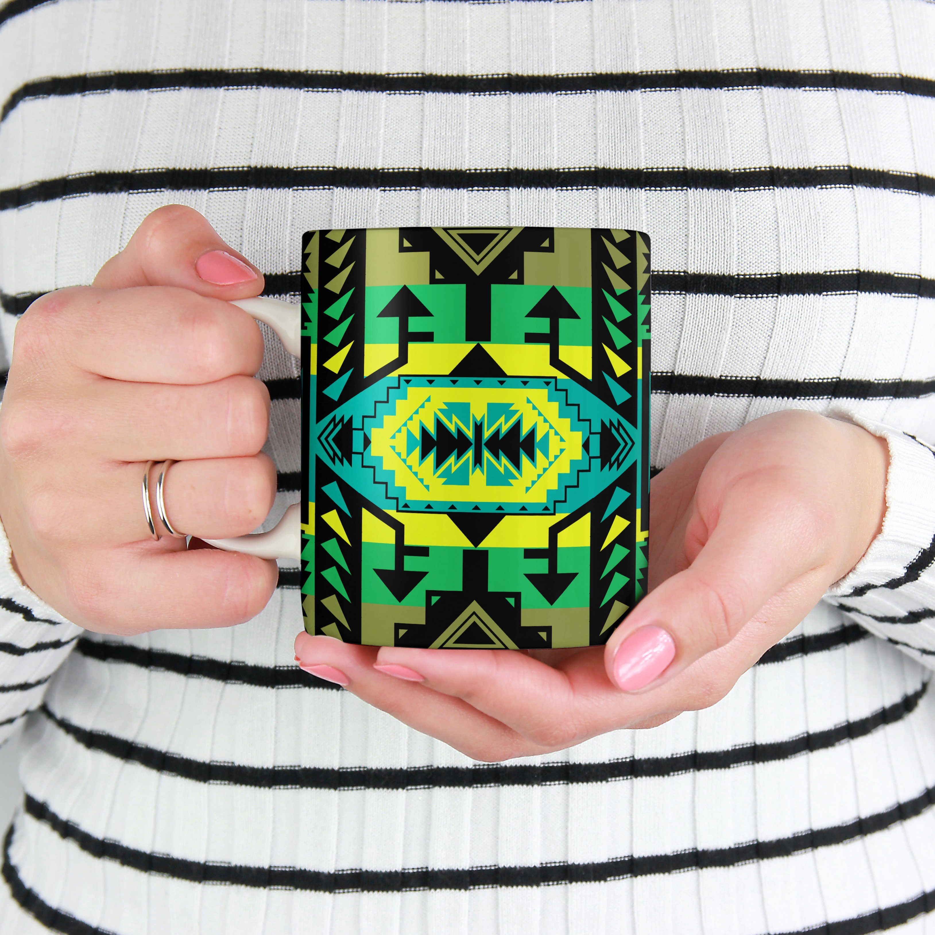 Chiefs Mountain White Mug(11OZ) White Mug e-joyer