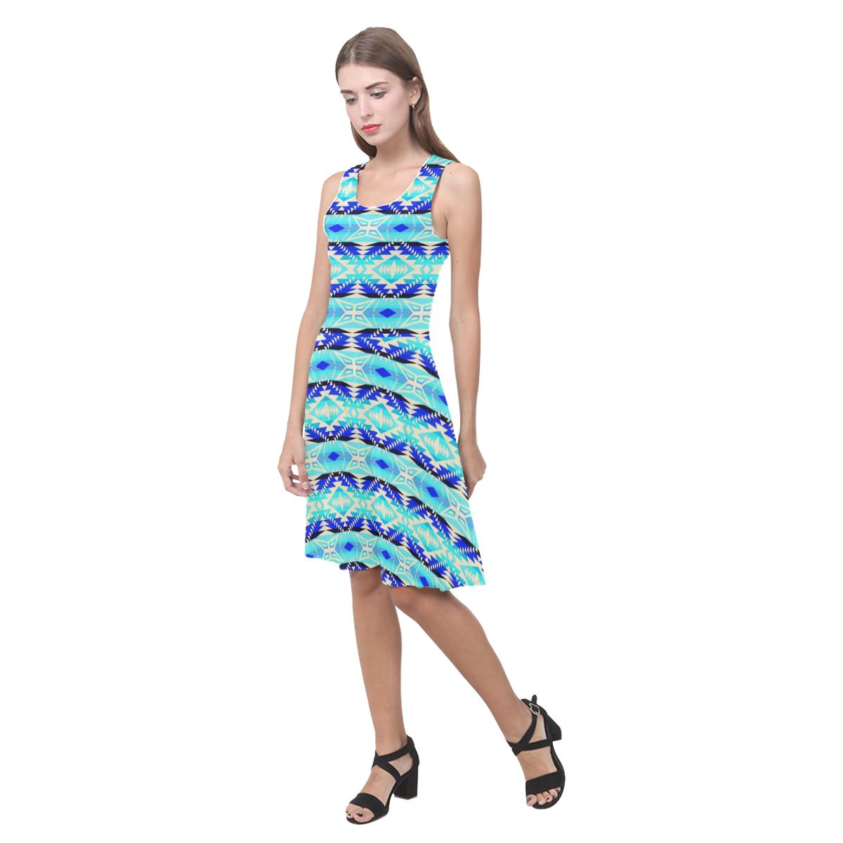 Coastal War Party Atalanta Casual Sundress(Model D04) Atalanta Sundress (D04) e-joyer
