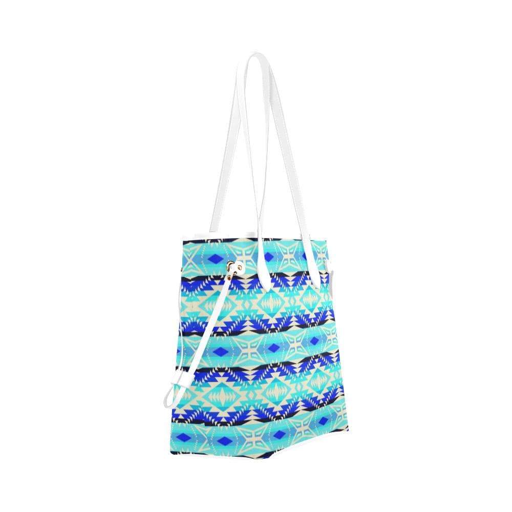 Coastal War Party Clover Canvas Tote Bag (Model 1661) Clover Canvas Tote Bag (1661) e-joyer