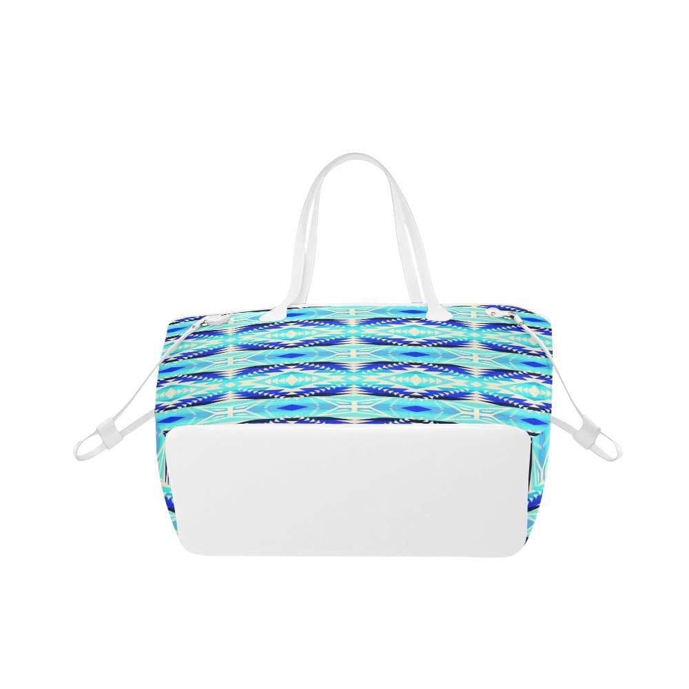 Coastal War Party Clover Canvas Tote Bag (Model 1661) Clover Canvas Tote Bag (1661) e-joyer