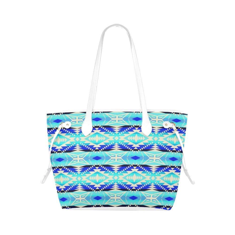 Coastal War Party Clover Canvas Tote Bag (Model 1661) Clover Canvas Tote Bag (1661) e-joyer