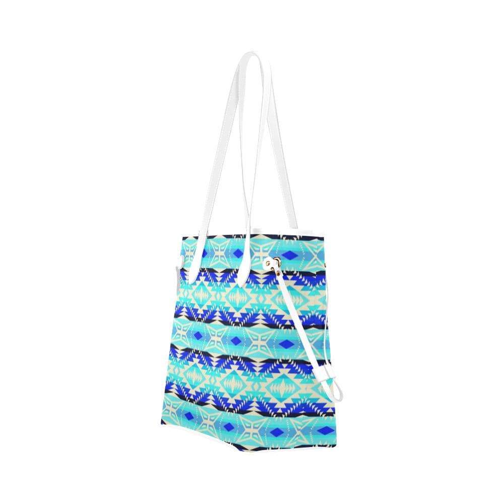 Coastal War Party Clover Canvas Tote Bag (Model 1661) Clover Canvas Tote Bag (1661) e-joyer