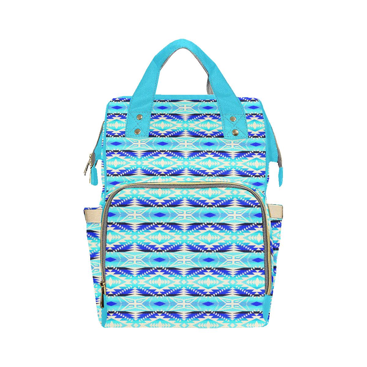 Coastal War Party Multi-Function Diaper Backpack (Model 1688) Diaper Backpack (1688) e-joyer
