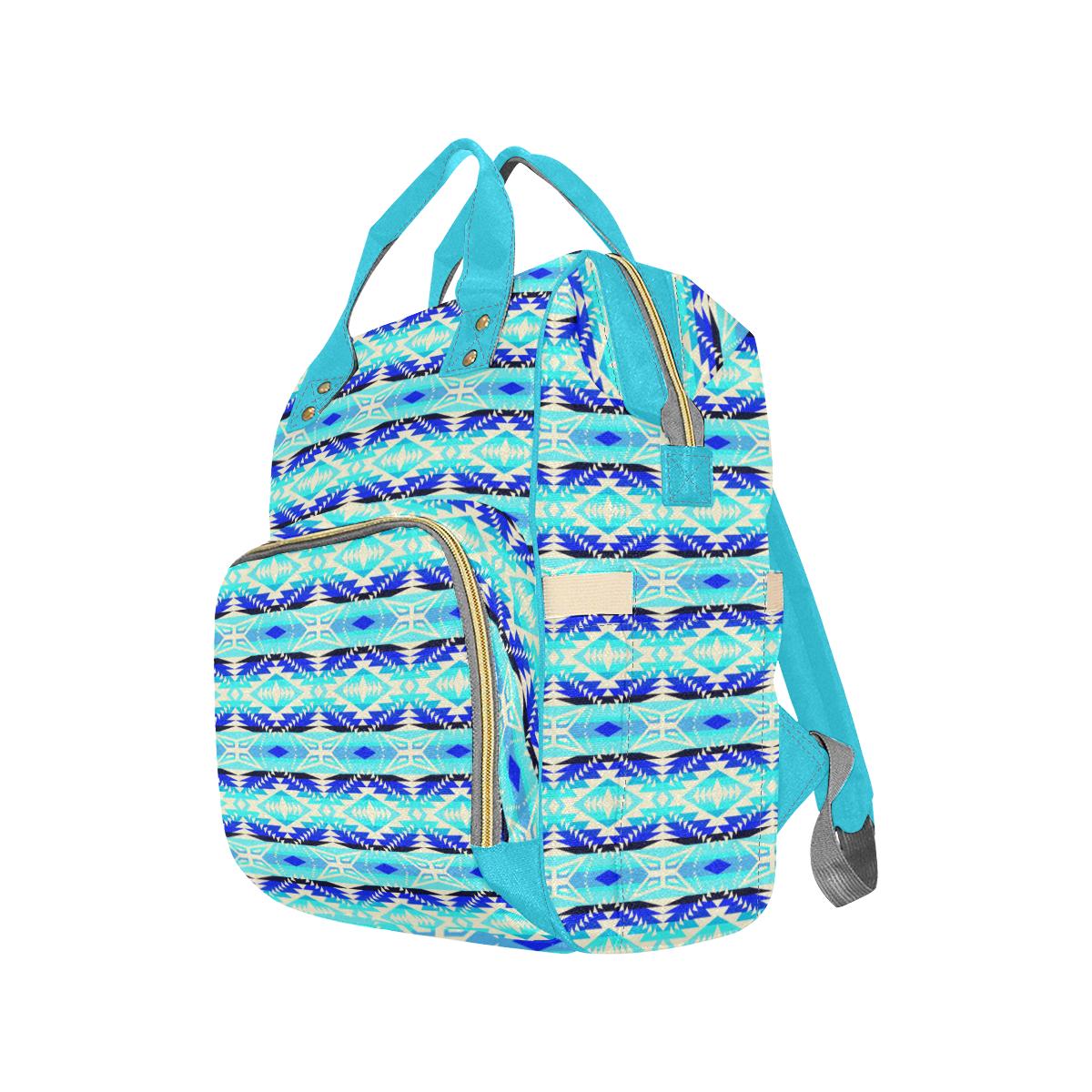 Coastal War Party Multi-Function Diaper Backpack (Model 1688) Diaper Backpack (1688) e-joyer