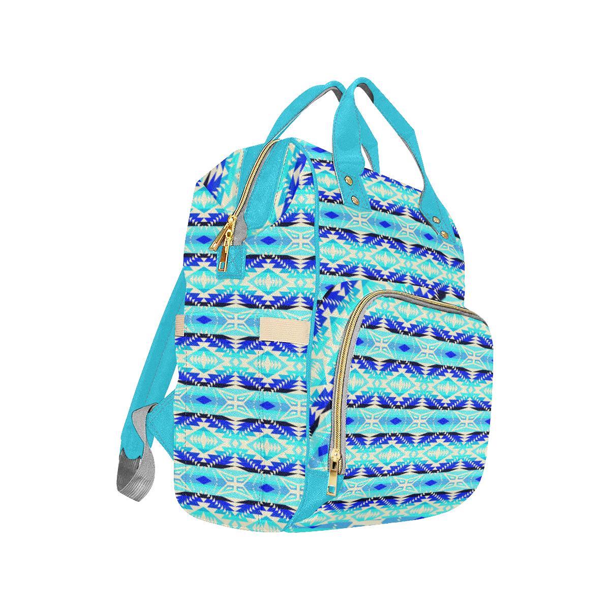 Coastal War Party Multi-Function Diaper Backpack (Model 1688) Diaper Backpack (1688) e-joyer