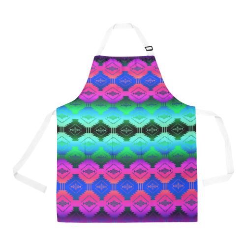 Cofitichequi Moon Shadow All Over Print Apron All Over Print Apron e-joyer