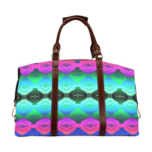 Cofitichequi Moon Shadow Classic Travel Bag (Model 1643) Remake Classic Travel Bags (1643) e-joyer