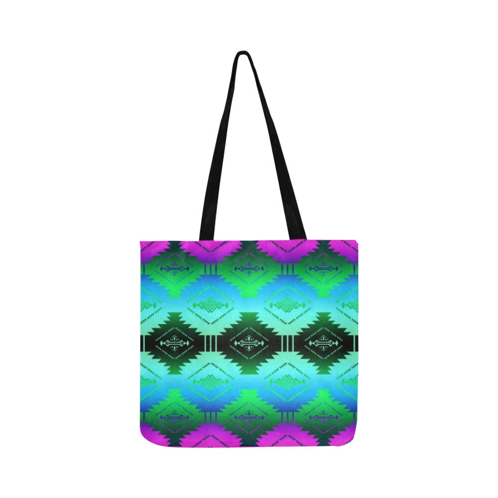 Cofitichequi Moon Shadow Reusable Shopping Bag Model 1660 (Two sides) Shopping Tote Bag (1660) e-joyer