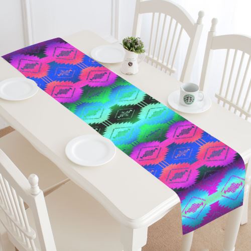 Cofitichequi Moon Shadow Table Runner 16x72 inch Table Runner 16x72 inch e-joyer