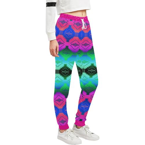 Cofitichequi Moon Shadow Women's All Over Print Sweatpants (Model L11) Women's All Over Print Sweatpants (L11) e-joyer
