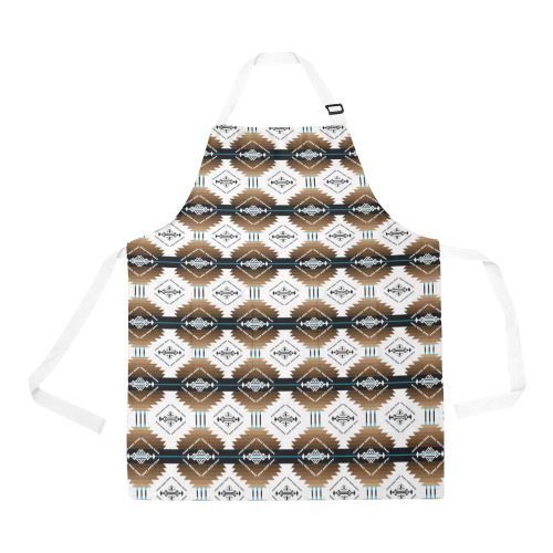 Cofitichequi White All Over Print Apron All Over Print Apron e-joyer
