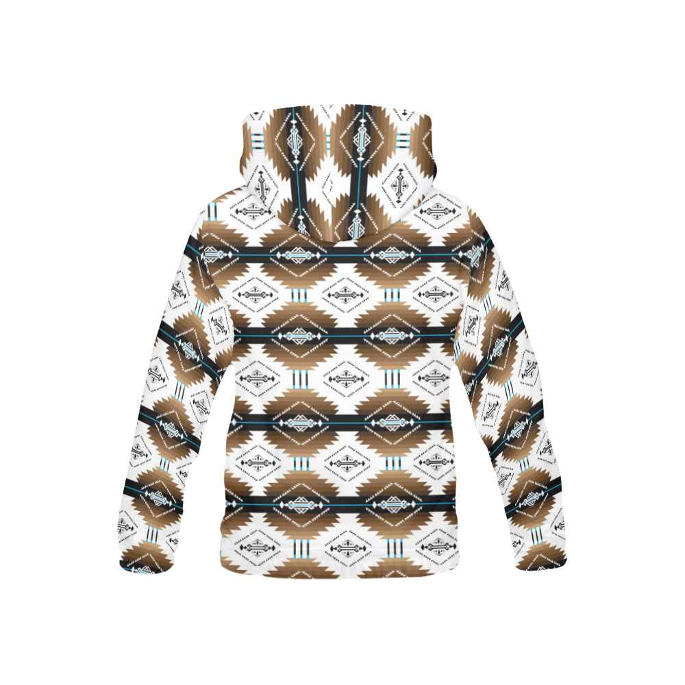 Cofitichequi White All Over Print Hoodie for Kid (USA Size) (Model H13) All Over Print Hoodie for Kid (H13) e-joyer