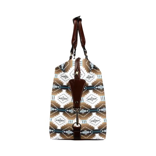 Cofitichequi White Classic Travel Bag (Model 1643) Remake Classic Travel Bags (1643) e-joyer