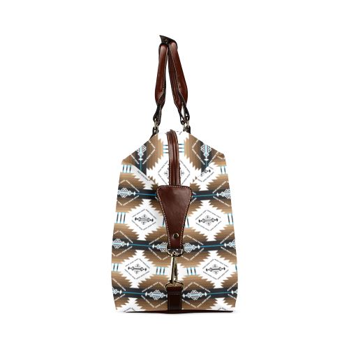 Cofitichequi White Classic Travel Bag (Model 1643) Remake Classic Travel Bags (1643) e-joyer