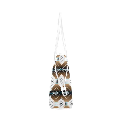 Cofitichequi White Clover Canvas Tote Bag (Model 1661) Clover Canvas Tote Bag (1661) e-joyer