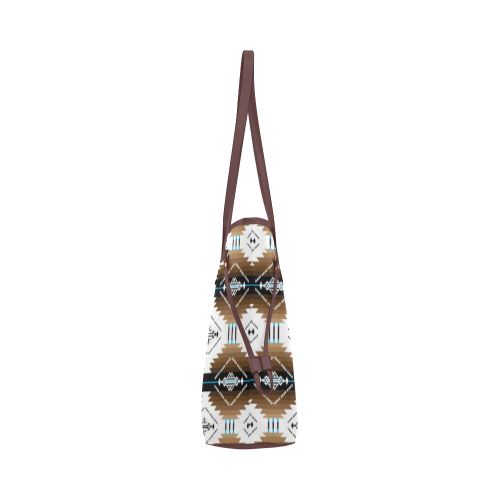 Cofitichequi White Clover Canvas Tote Bag (Model 1661) Clover Canvas Tote Bag (1661) e-joyer