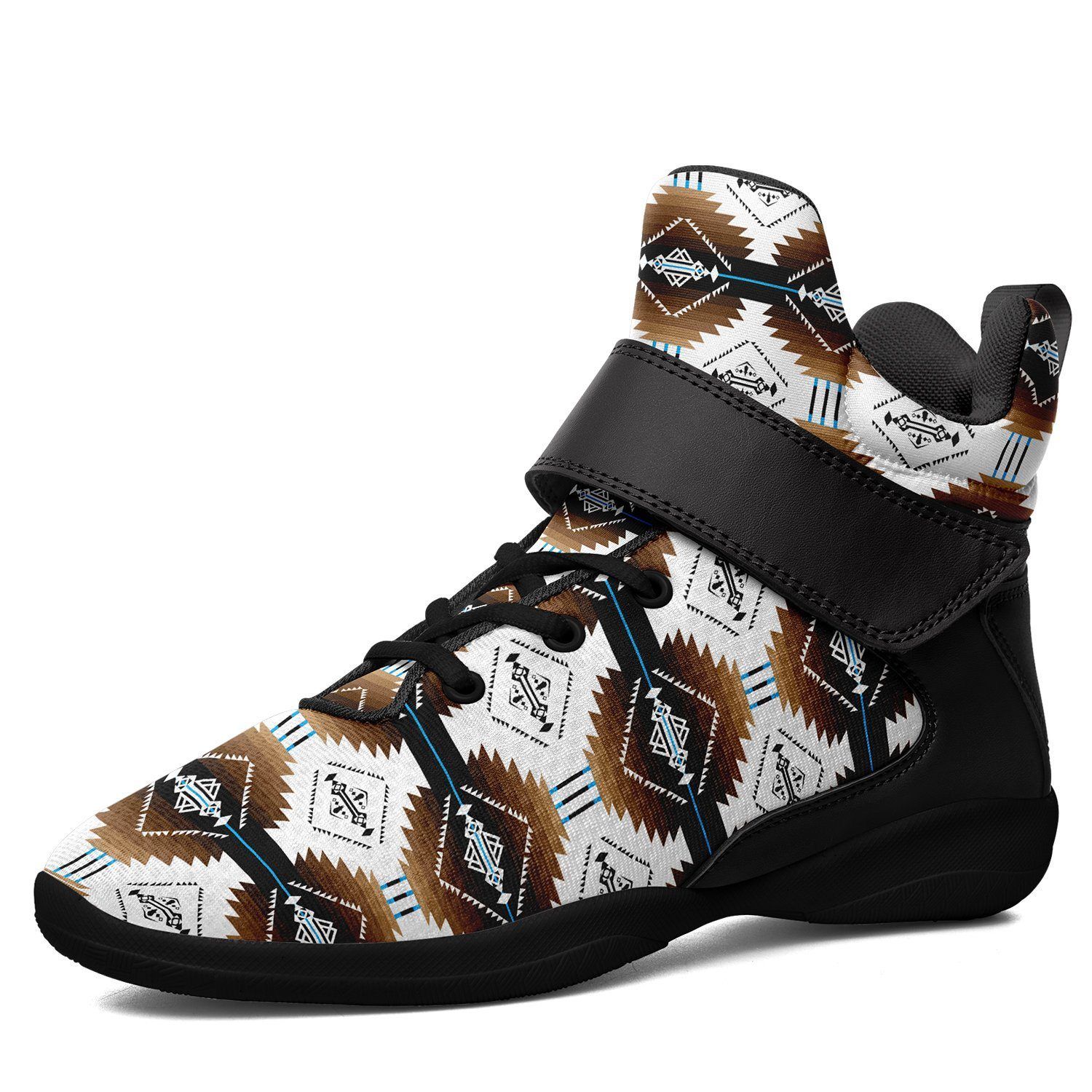 Cofitichequi White Ipottaa Basketball / Sport High Top Shoes - Black Sole 49 Dzine