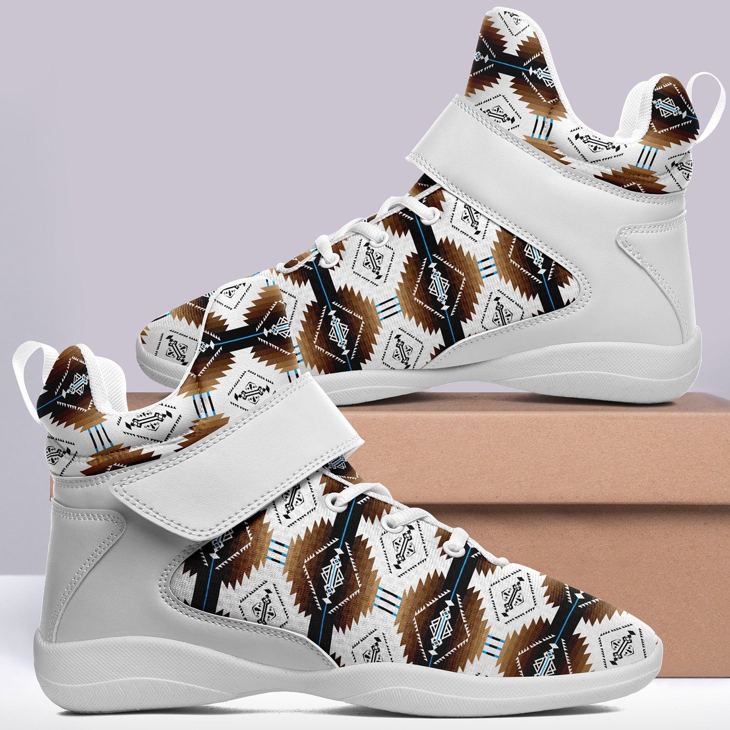 Cofitichequi White Ipottaa Basketball / Sport High Top Shoes - White Sole 49 Dzine