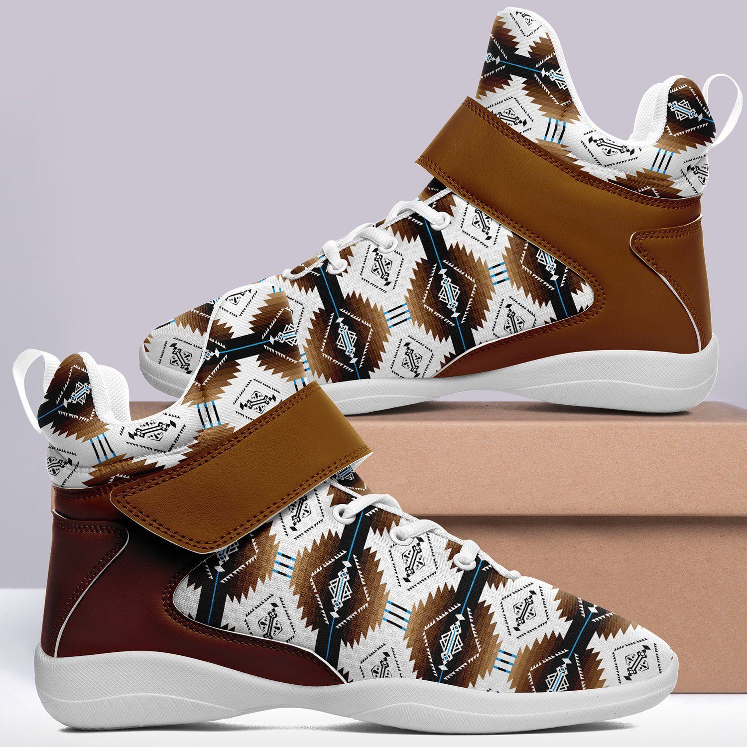 Cofitichequi White Ipottaa Basketball / Sport High Top Shoes - White Sole 49 Dzine