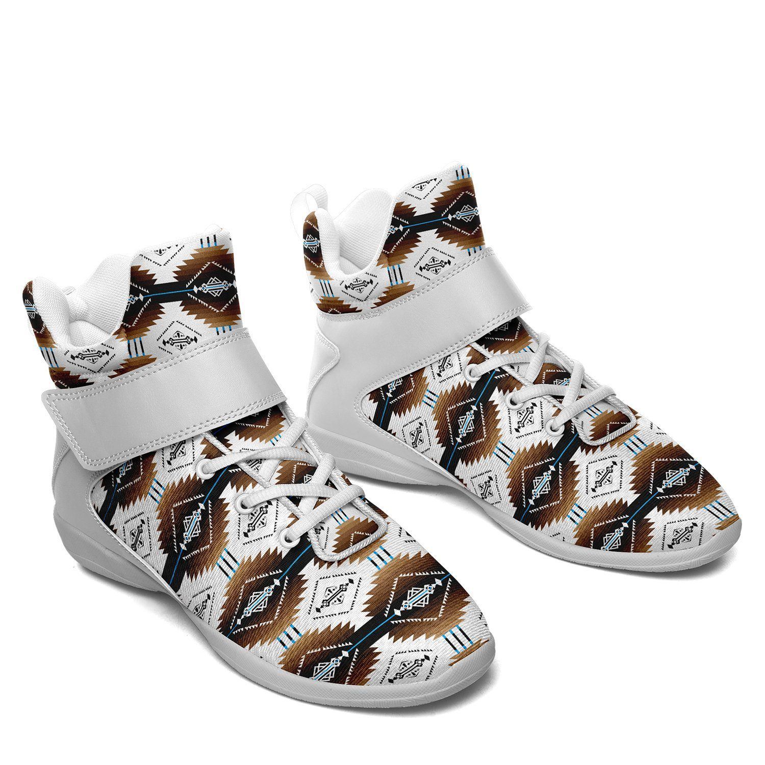 Cofitichequi White Ipottaa Basketball / Sport High Top Shoes - White Sole 49 Dzine