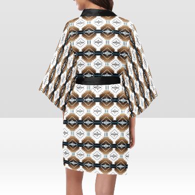 Cofitichequi White Kimono Robe Artsadd