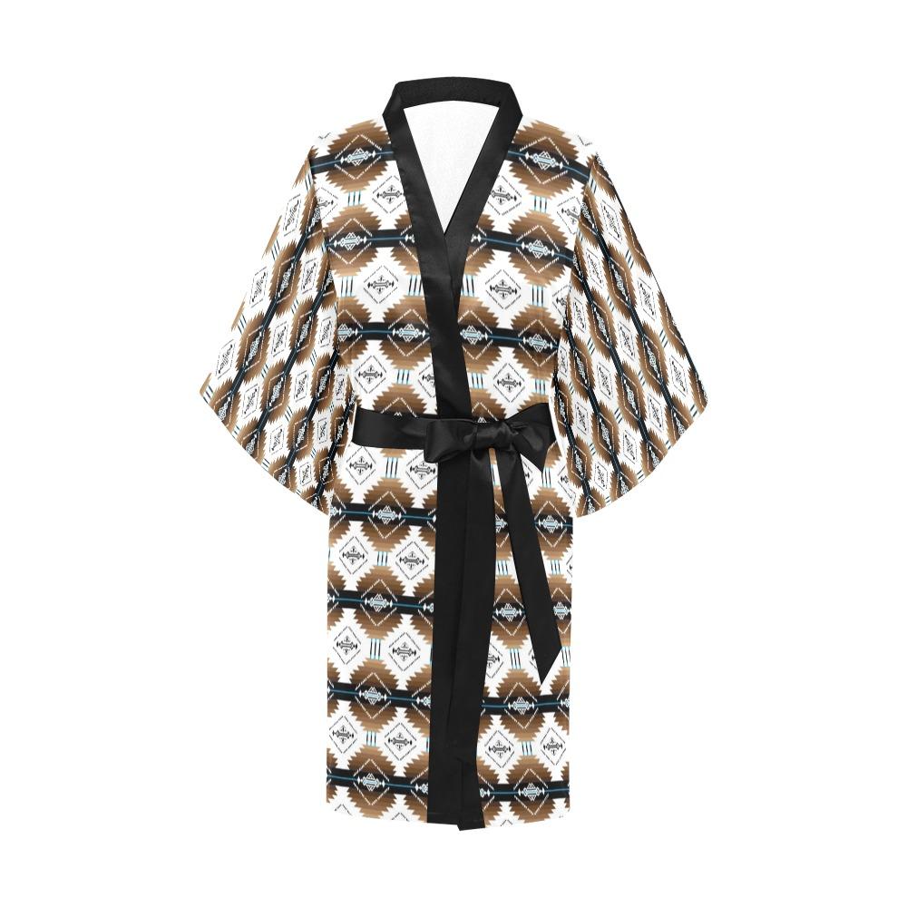 Cofitichequi White Kimono Robe Artsadd