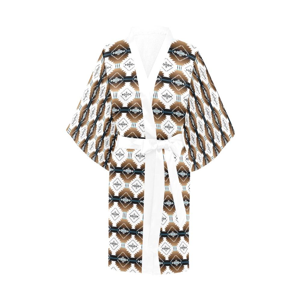 Cofitichequi White Kimono Robe Artsadd