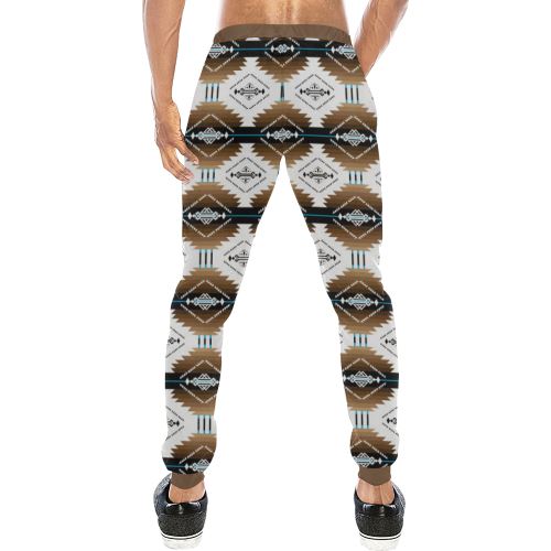 Cofitichequi White Men's All Over Print Sweatpants (Model L11) Men's All Over Print Sweatpants (L11) e-joyer