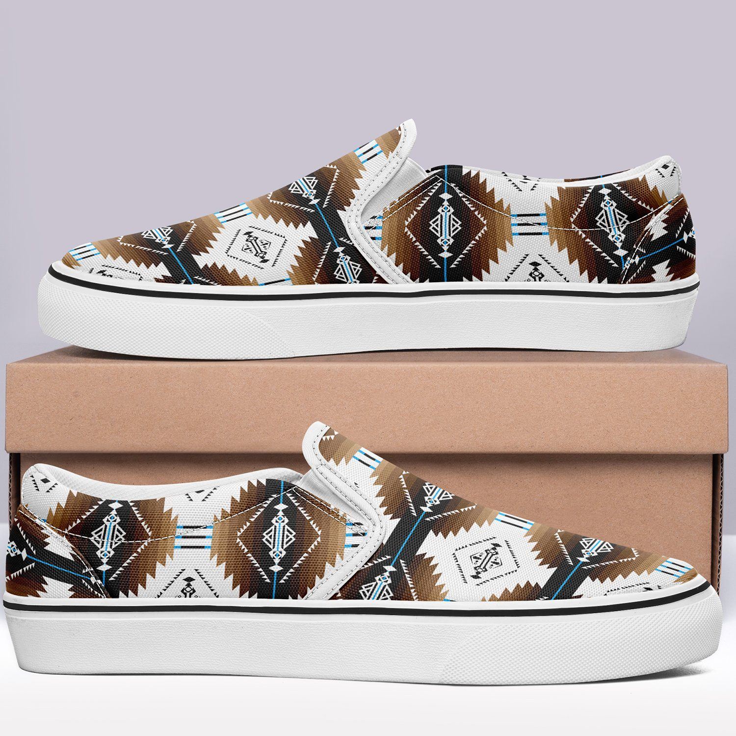 Cofitichequi White Otoyimm Kid's Canvas Slip On Shoes 49 Dzine