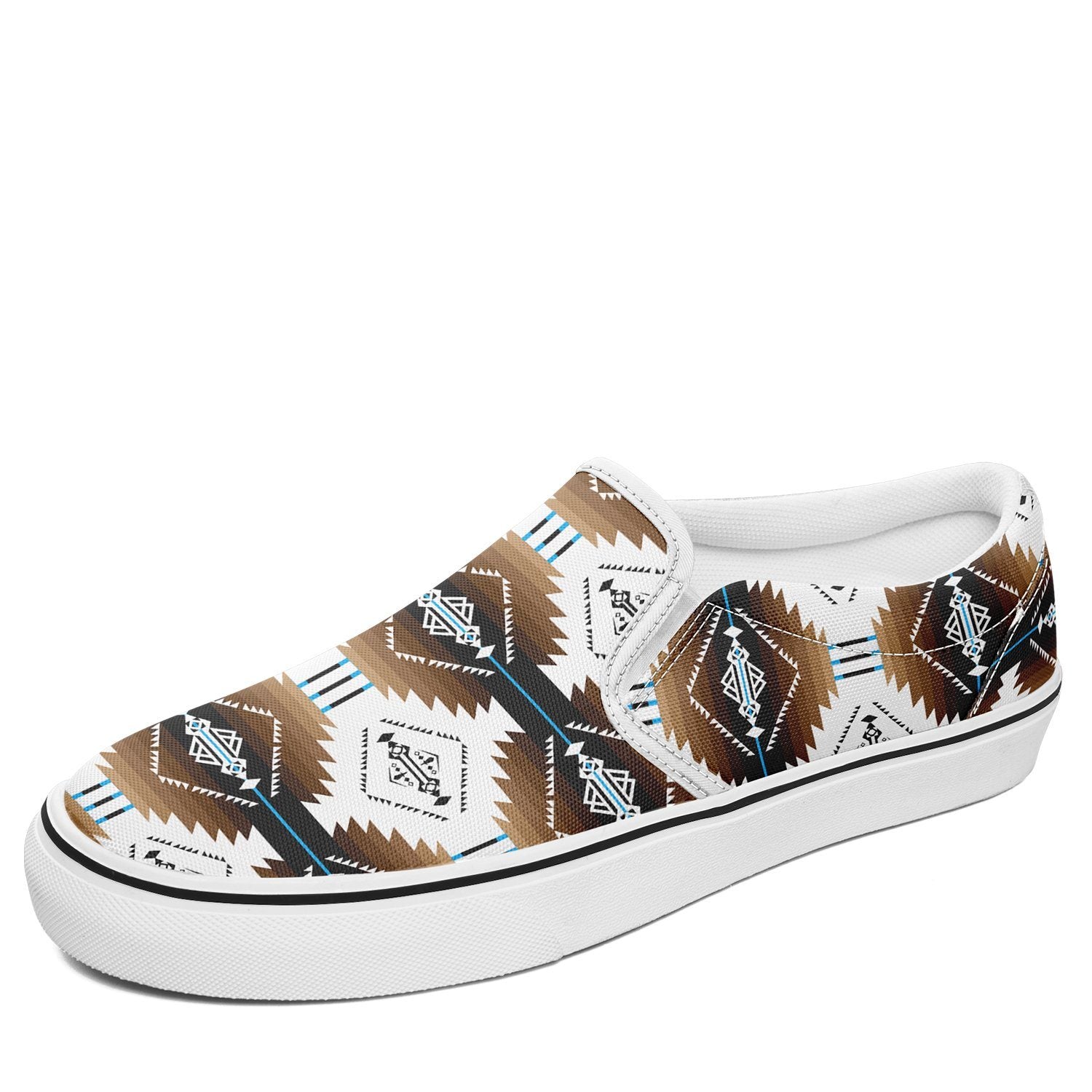 Cofitichequi White Otoyimm Kid's Canvas Slip On Shoes 49 Dzine US Youth 1 / EUR 32 White Sole