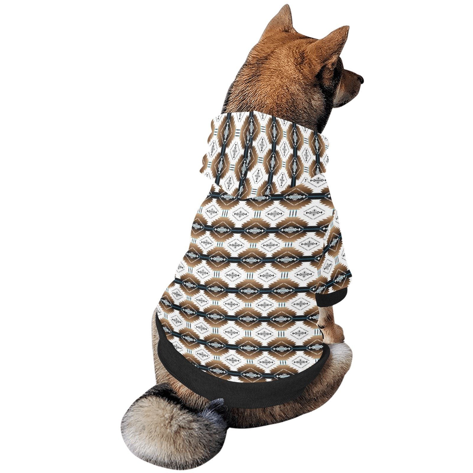 Cofitichequi White Pet Dog Hoodie Pet Dog Hoodie e-joyer