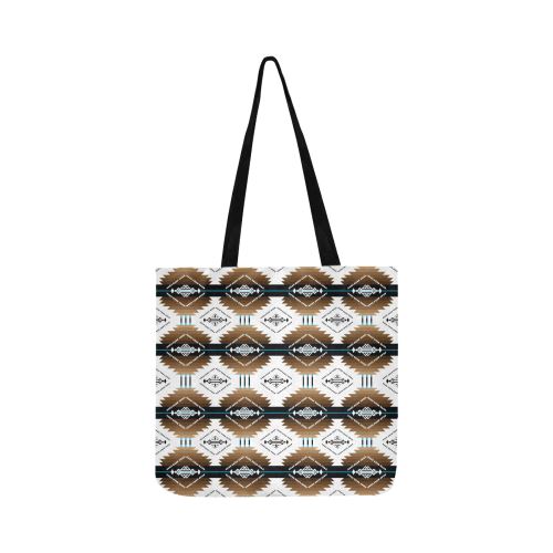 Cofitichequi White Reusable Shopping Bag Model 1660 (Two sides) Shopping Tote Bag (1660) e-joyer
