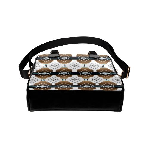 Cofitichequi White Shoulder Handbag (Model 1634) Shoulder Handbags (1634) e-joyer