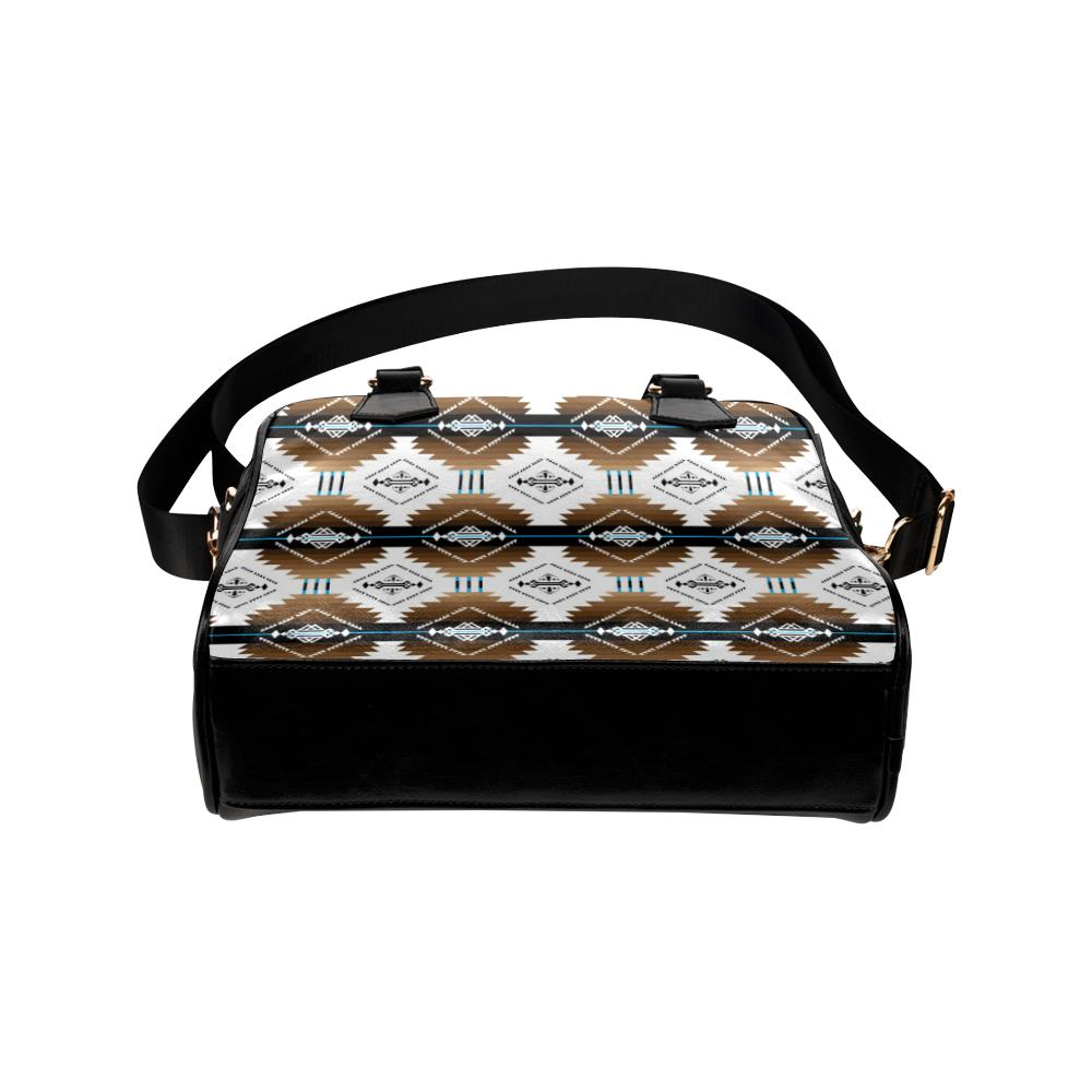 Cofitichequi White Shoulder Handbag (Model 1634) Shoulder Handbags (1634) e-joyer