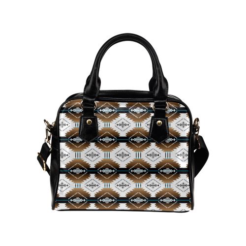 Cofitichequi White Shoulder Handbag (Model 1634) Shoulder Handbags (1634) e-joyer