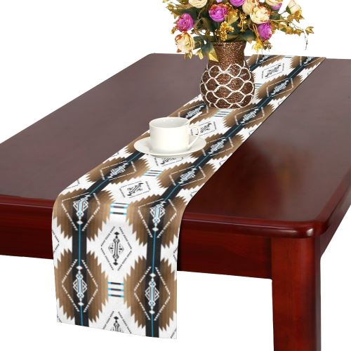Cofitichequi White Table Runner 16x72 inch Table Runner 16x72 inch e-joyer